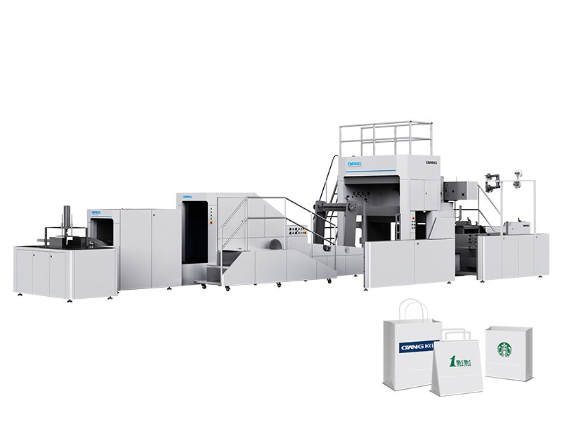 Intelligent High Speed Single/Double Cup Paper Bag Making Machine