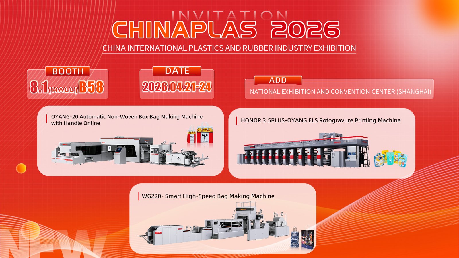 CHINAPLAS 2026 — Booth 8.1B58
