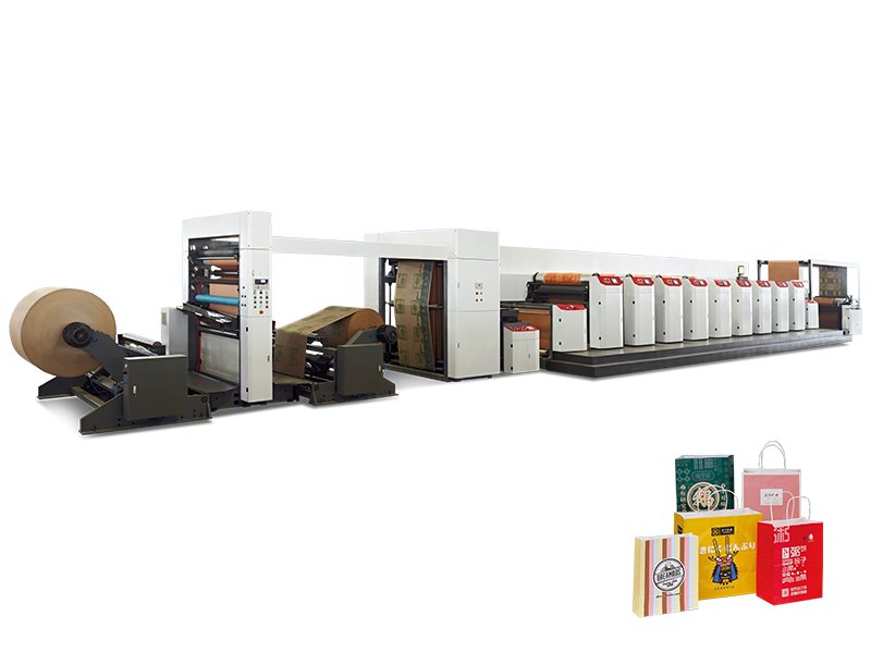 Medium Web Flexo Printing Machine (Web Width 700mm-1200mm)
