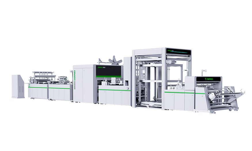 XB700/800 Non-Woven 5 in 1 Bag Making Machine