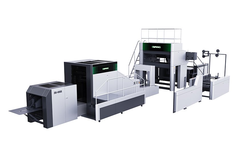 Intelligent Paper Bag Making Machine With Twisted Handle